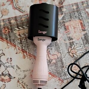 l'ange Pink Hair Dryer with Black Diffuser